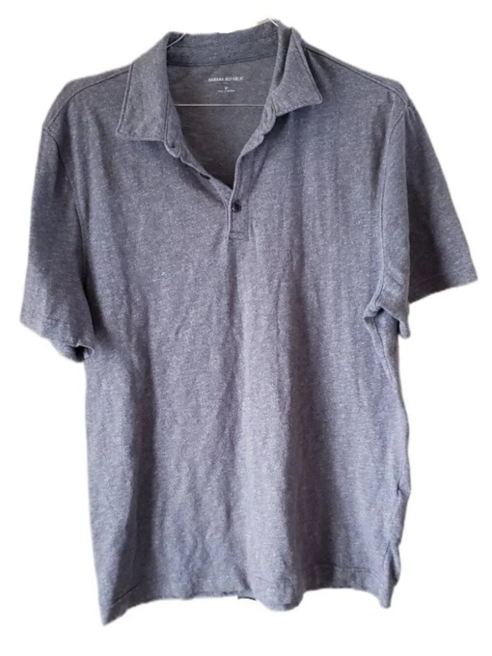 Banana Republic Men's Gray Polo